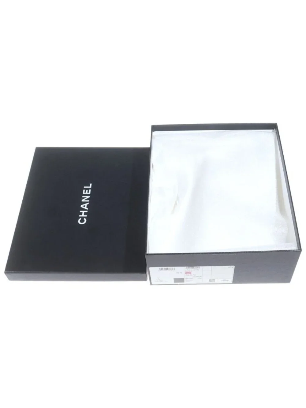 Chanel CC Logo Heels Leather Sandals Shoes Open Toe Black